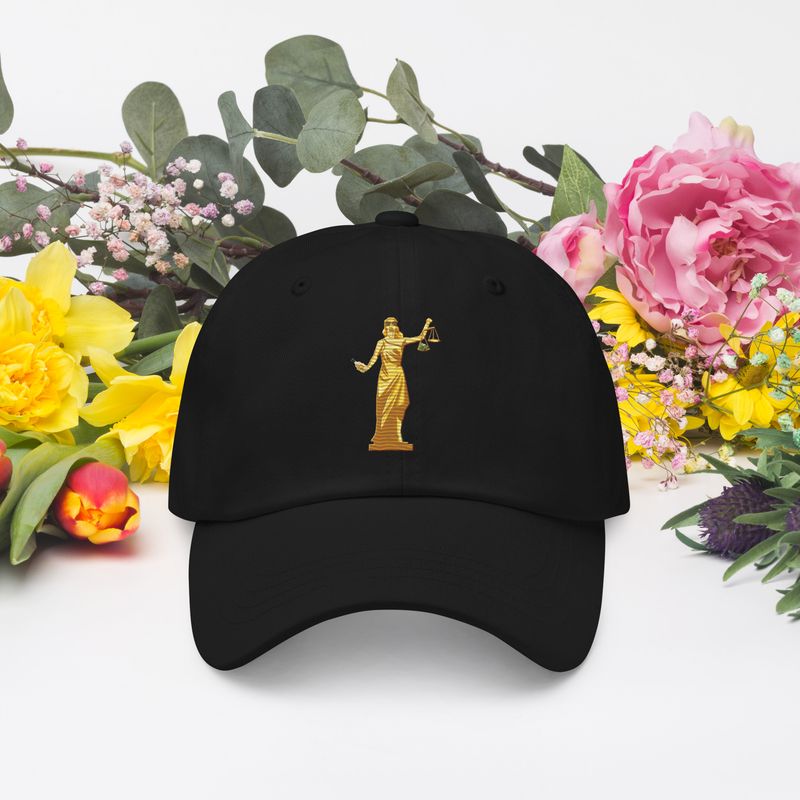 Drunk Lady Justice Dad Hat