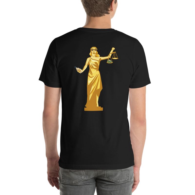 Drunk Lady Justice T-Shirt |Unisex t-shirt