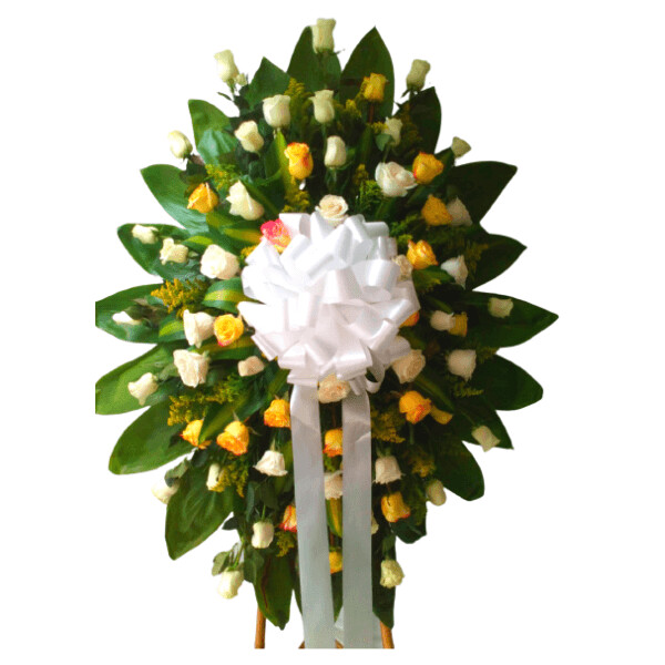 Corona Fúnebre En Trípode