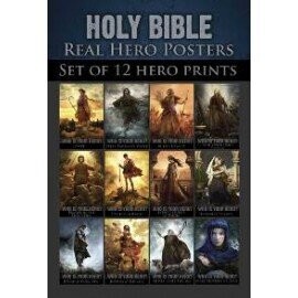 BIBLE 12 SET 11x17 REAL HERO POSTERS