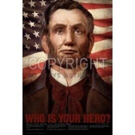 ABRAHAM LINCOLN 11 x 17 Poster