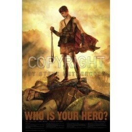 DAVID AND GOLIATH POSTER 24x36