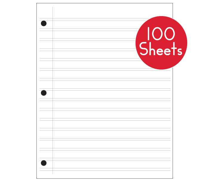 Handwriting Without Tears Grade 4-5 Narrow Paper (100 sheets)