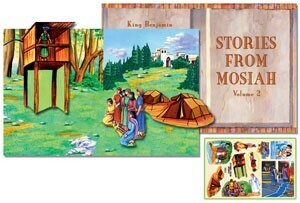 Felt Toggle Book: BOM vol. 2 Stories from Mosiah