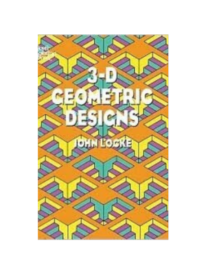 3-D Geometric Designs (Coloring Book)