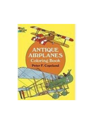 Antique Airplanes (Coloring Book)