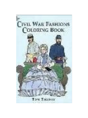 Civil War Fashions (Coloring Book)