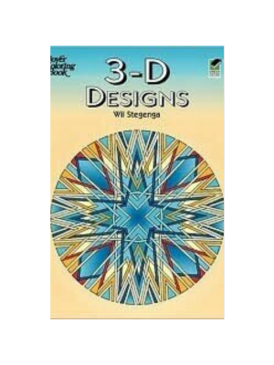 Coloring Book - 3-D Designs