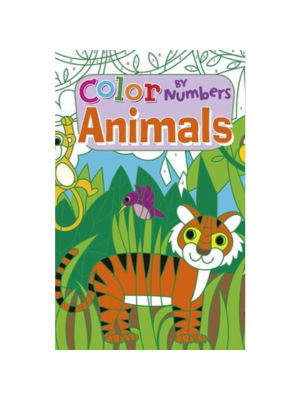 Color by Numbers Animals (Coloring Book)