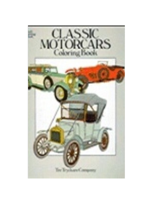 Classic Motorcars (Coloring Book)