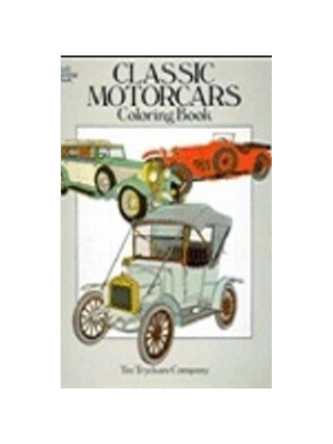 Coloring Book - Classic Motorcars