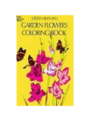 Coloring Book - Garden Flowers