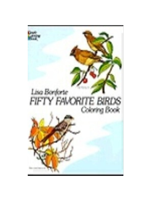 Fifty Favorite Birds (Coloring Book)