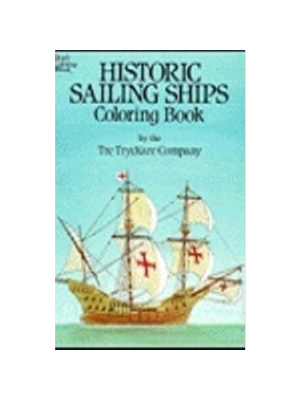 Coloring Book - Historic Sailing Ships