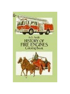 History of Fire Engines (Coloring Book)