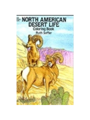 North American Desert Life (Coloring Book)