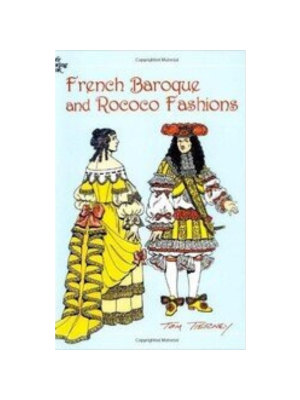 French Baroque and Rococo Fashions (Coloring Book)