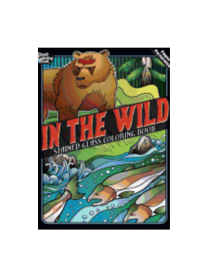 In the Wild Stained Glass (Coloring Book)