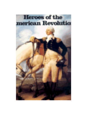 Heroes of the American Revolution (Coloring Book)