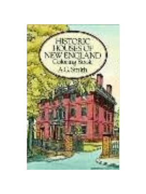Historic Houses of New England (Coloring Book)
