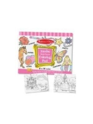 Jumbo Coloring Pad - Pink