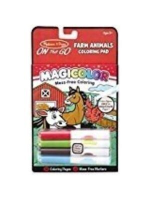 Magicolor Coloring Pad: Farm Animals (with Marker)