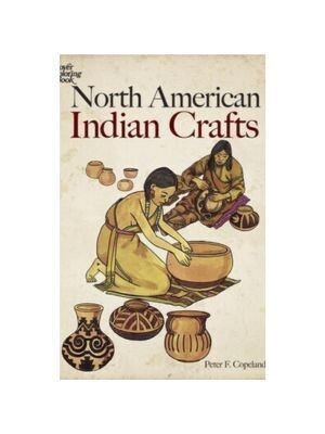 North American Indian Crafts (Coloring Book)