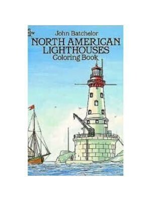 North American Lighthouses (Coloring Book)
