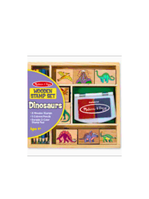 Craft: Dinosaur Wooden Stamp Set