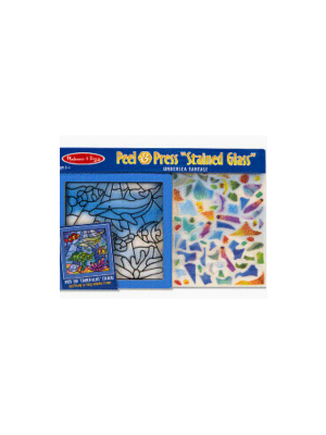 Peel & Press Stained Glass: Undersea Fantasy (With Frame)