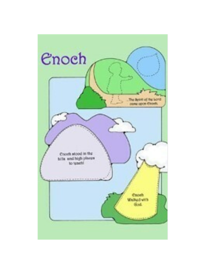 Enoch Walked with God & Daniel Prays - Felt Toggle