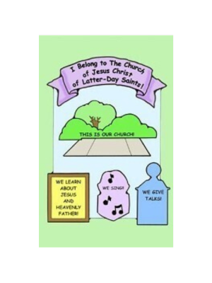 I Belong to the Church of Jesus Christ & The Gospel Makes Me Happy - Felt Toggle