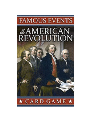 Famous Events of the American Revolution - Card Game