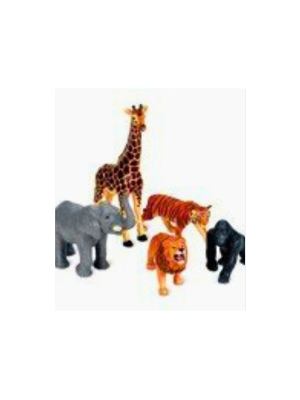 Jumbo Jungle Animals (5 pieces)