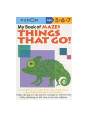 My Book of Mazes Things That Go