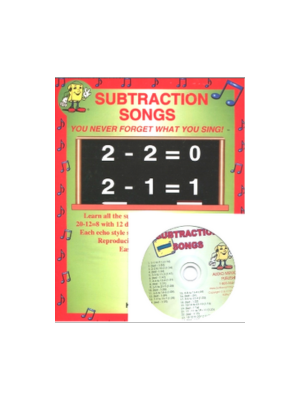 Subtraction Songs - CD