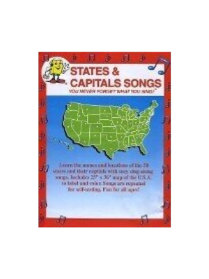 States & Capitals Songs - DVD