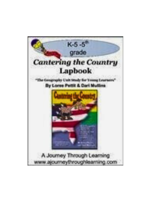 Cantering the Country Lapbook - CD-ROM