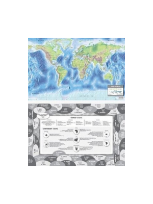 Map: World Double-Sided PlaceMap