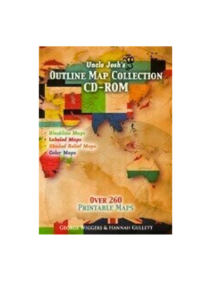 Uncle Josh's Outline Map Collection CD-ROM