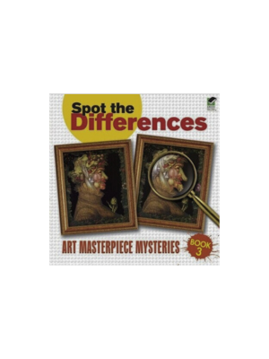 Spot the Differences Book 3: Art Masterpiece Mysteries