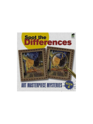 Spot the Differences Book 4: Art Masterpiece Mysteries