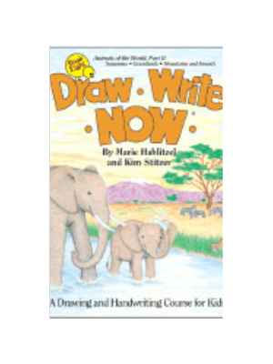 Draw Write Now #8: Animals of the World, Part 2, Savannas, Grasslands, Mountains and Deserts