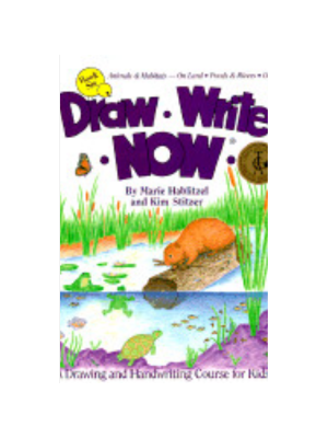 Draw Write Now #6: Animal Habitats - On Land, Ponds & Rivers, Oceans