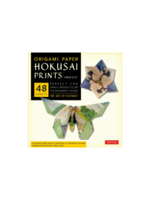 Origami Paper - Hokusai 8x8 Large (48 sheets)