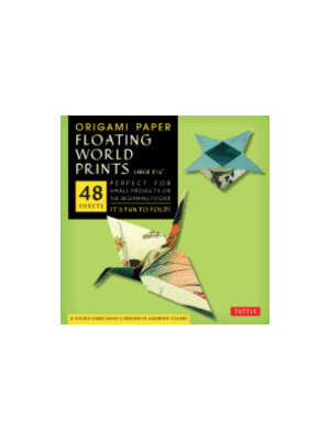 Origami Paper - Floating World Prints Large 8x8 (48 sheets)