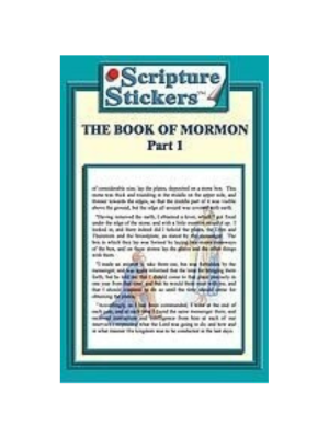 Scripture Stickers Book of Mormon Part 1