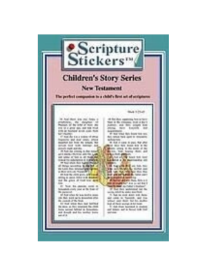 Scripture Stickers Children - New Testament
