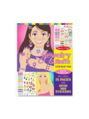 Sticker Pad - Jewelry & Nails