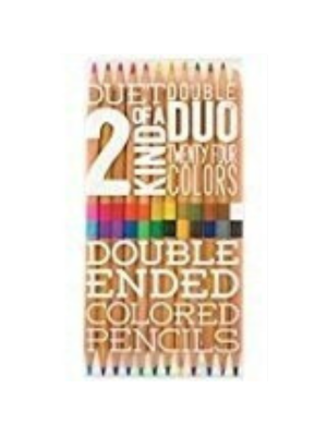 Pencil - 2 of a Kind Colored Pencils (24 Colors)